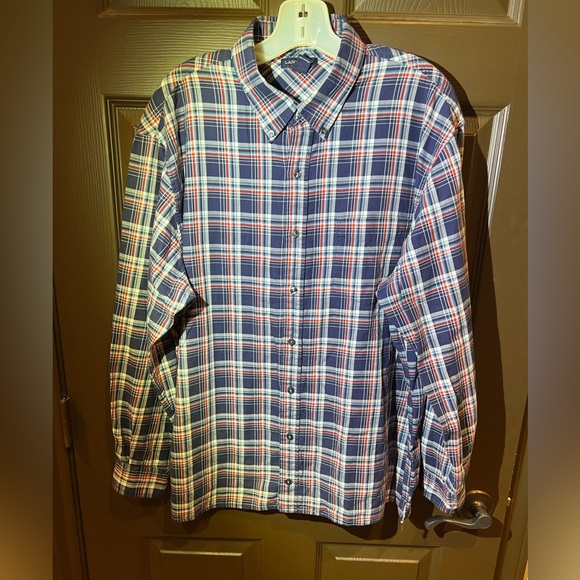 Lands End Men’s Button Down Flannel XL - Picture 9 of 9